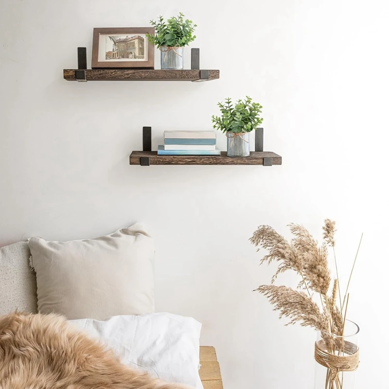 

2 Packs Small Fake Plants in Farmhouse Galvanized Pots Table Centerpiece Mini Faux Eucalyptus Potted Artificial Plants-ABRM