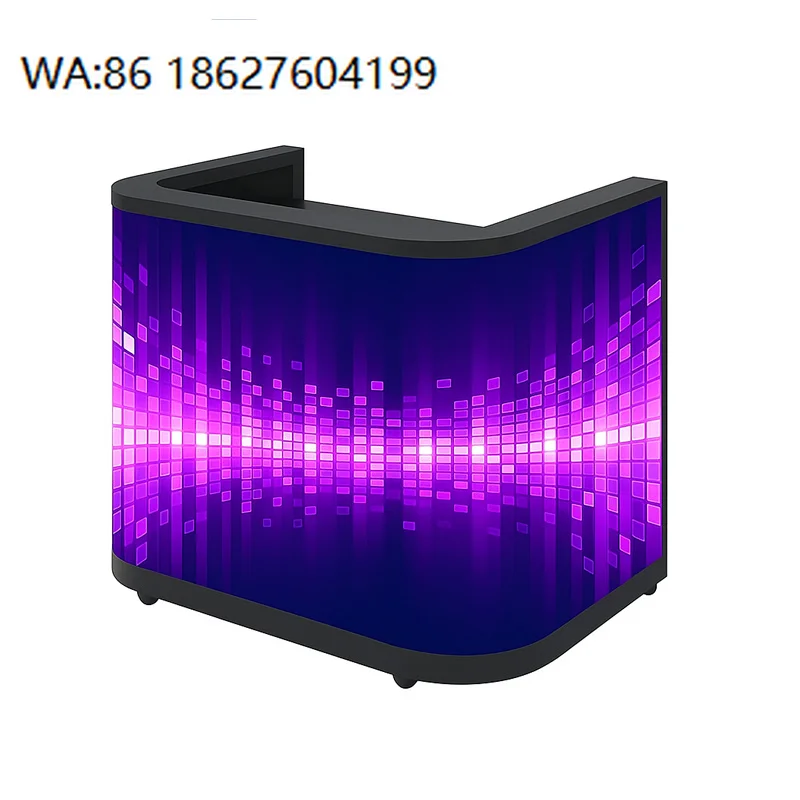 synchronous asynchronous control system FullColo P25 Led Dj Booth Display Screen for Party Events Home Bar Nightclub