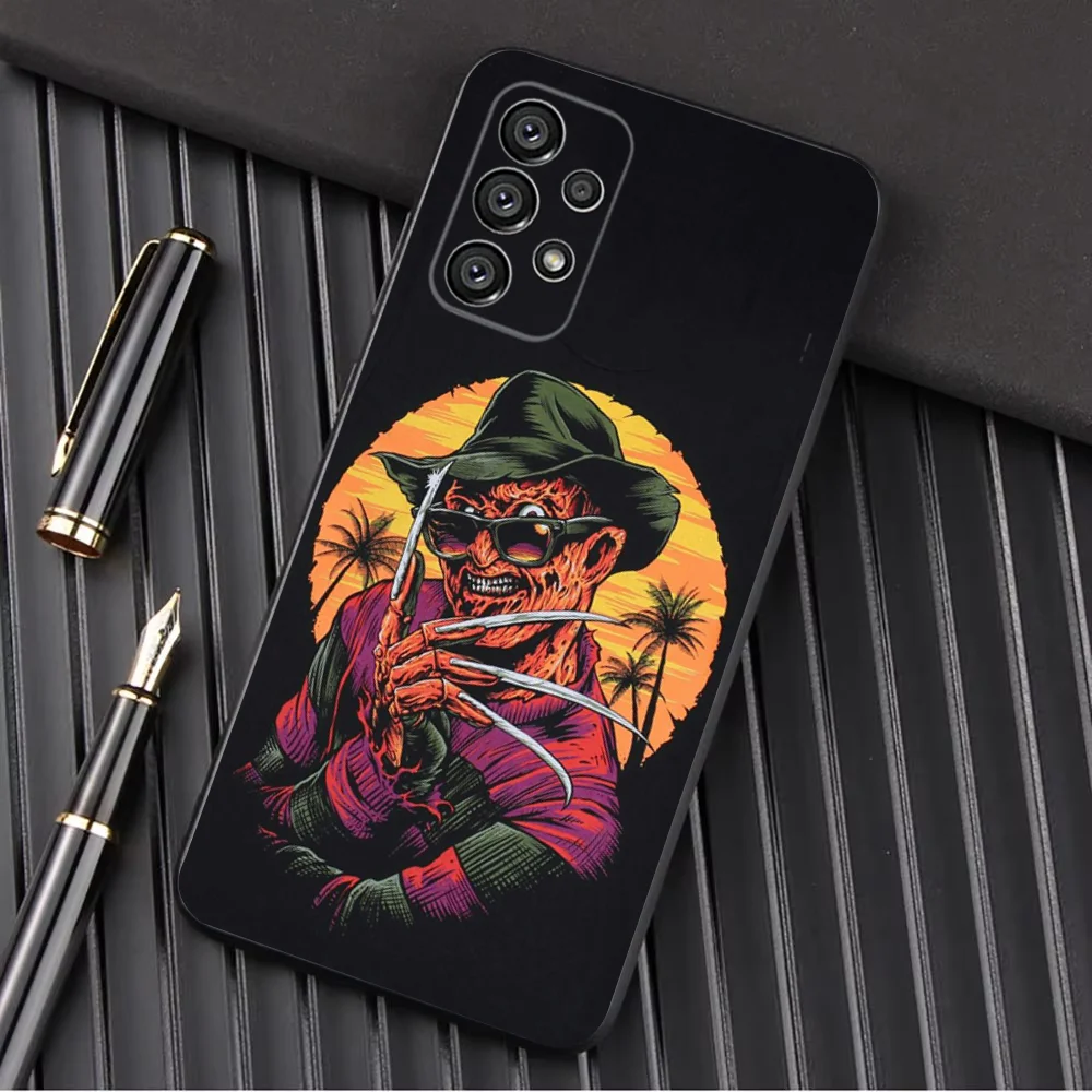 F-Freddy Krueger  Phone Case For Samsung Galaxy A13,A21s,A22,A31,A32,A52,A53,A71,A80,A91 Soft Black Shell