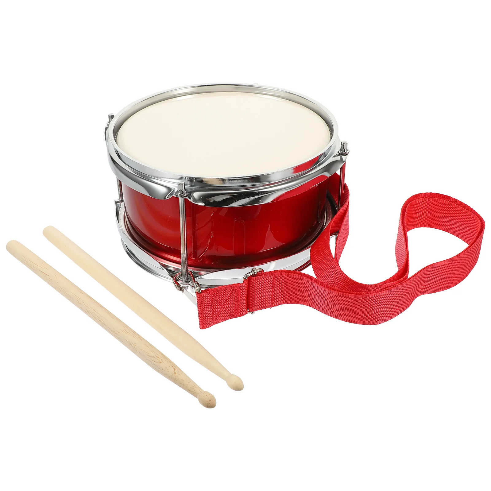 Snare Toddlers Education Kids Instrument Metal Music Wooden Drum Drumsticks Musical Child