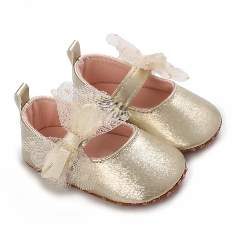 Baby Girl Shoes High Quality PU and TPR Anti-slip Sole Beautiful Flower Mary Jane Style Fashion Sandal Spring and Summer 0-6-12M