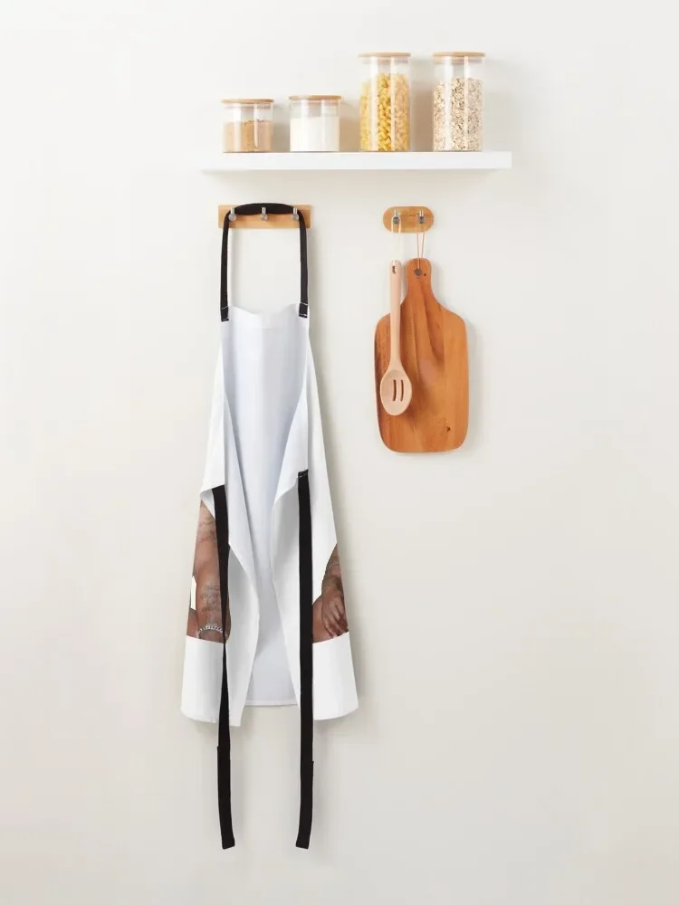 Copy of wood on bed Apron For Man bib Apron