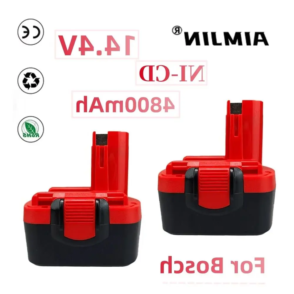 

14,4 В, 4800 мАч для Bosch BAT038 32614, BAT040, BAT140, PSR 14,4VE-2, GSR 14,4 В, GDS 14,4 В, 35614, BAT041 Аккумуляторный электроинструмент