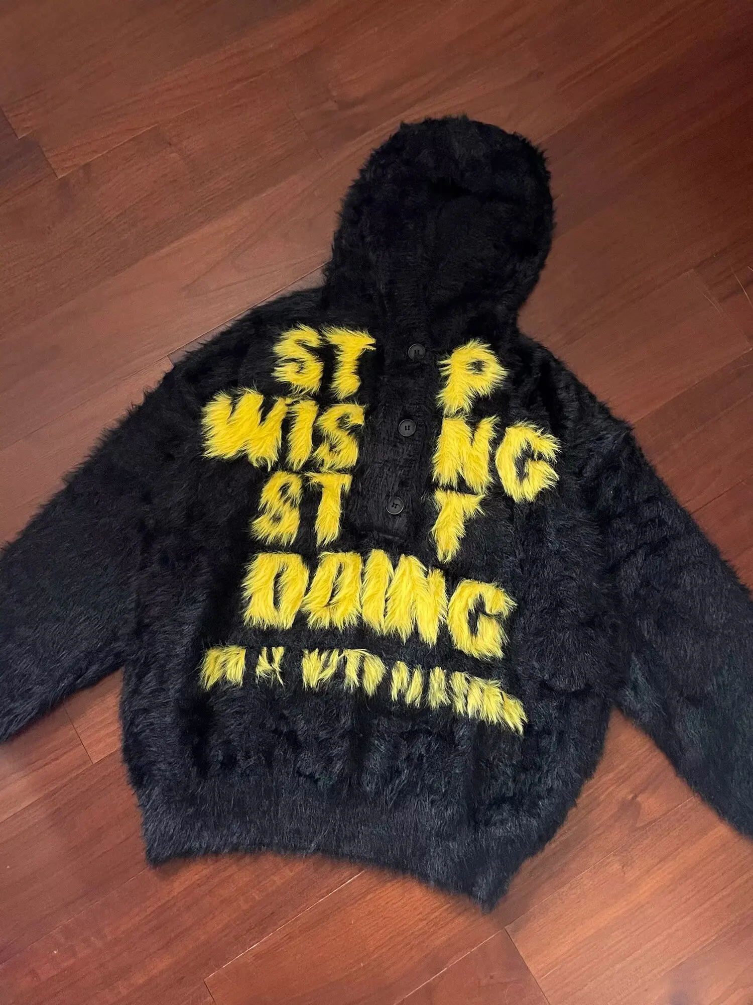 Temperamento preguiçoso, versátil, suéter de pele de vison escovado de alta qualidade, novo estilo moderno e moderno, literatura e arte populares