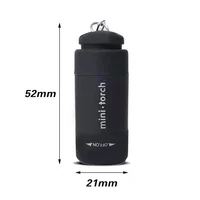 Led Micro Pocket Flashlight Portable USB Rechargeable Keychain Flashlight Waterproof Home Outdoor Hiking Camping Flashlight 3