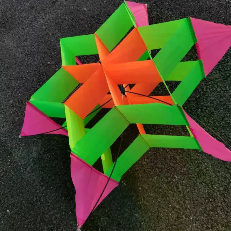 1팩 신형 3D 매화 연, 해변 공원 소풍 여행에 적합, 어린이 및 성인용, 쉽게 날릴 수 있는 야외 장난감