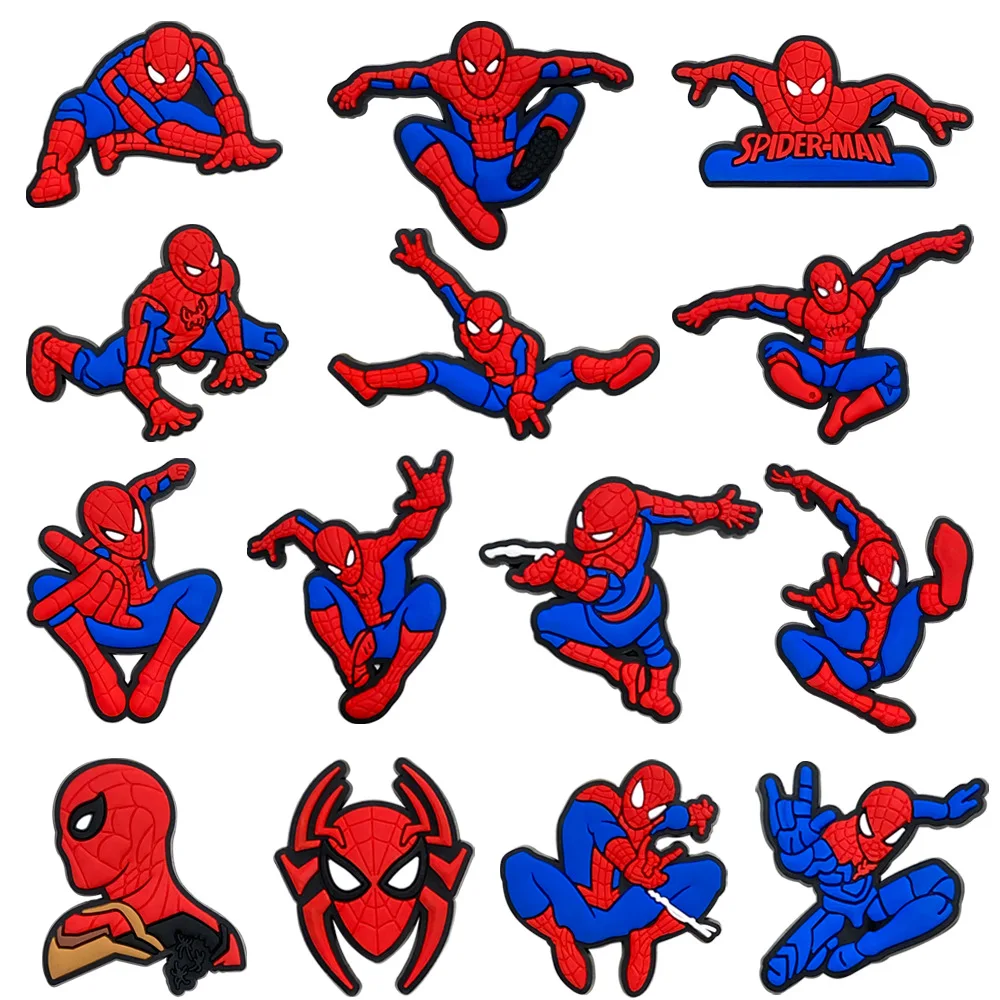 Bestseller 14-200 Stück Hot Toys Cartoon Anime Figuren Serie PVC Schuh-Charms Zubehör DIY Abnehmbare PVC Schuhdekorationen Geschenk – Detail 12