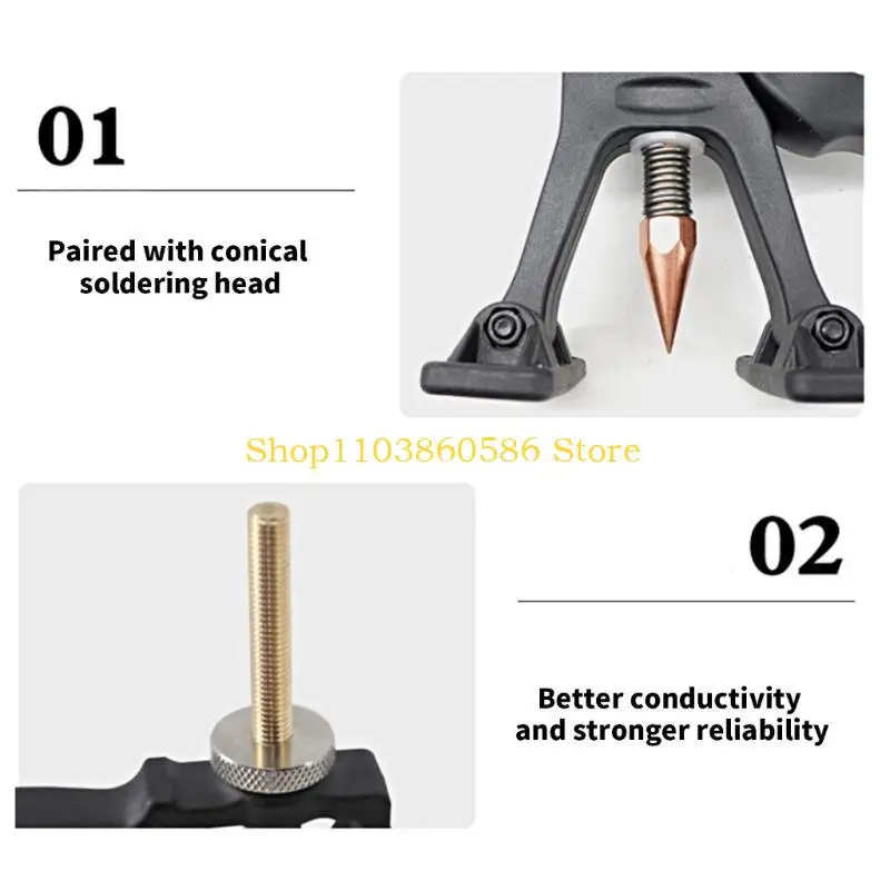 242A Professional Vehicle High Strength Metal and Plastic Auto Dent Puller Remover With Multiple Attachments for Fast Repairs