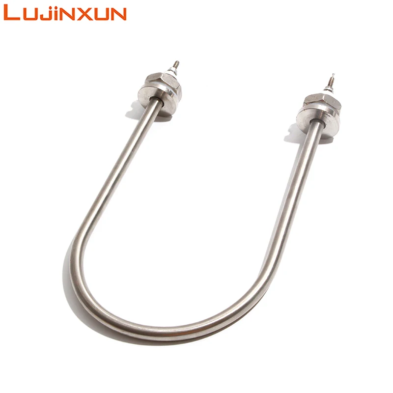 LUJINXUN Heating Element M22 U Shape Tube 304 Stainless Steel 220V 1.5/2KW Rod for Insulated Cabinet/Insulated Dining Car 1pc