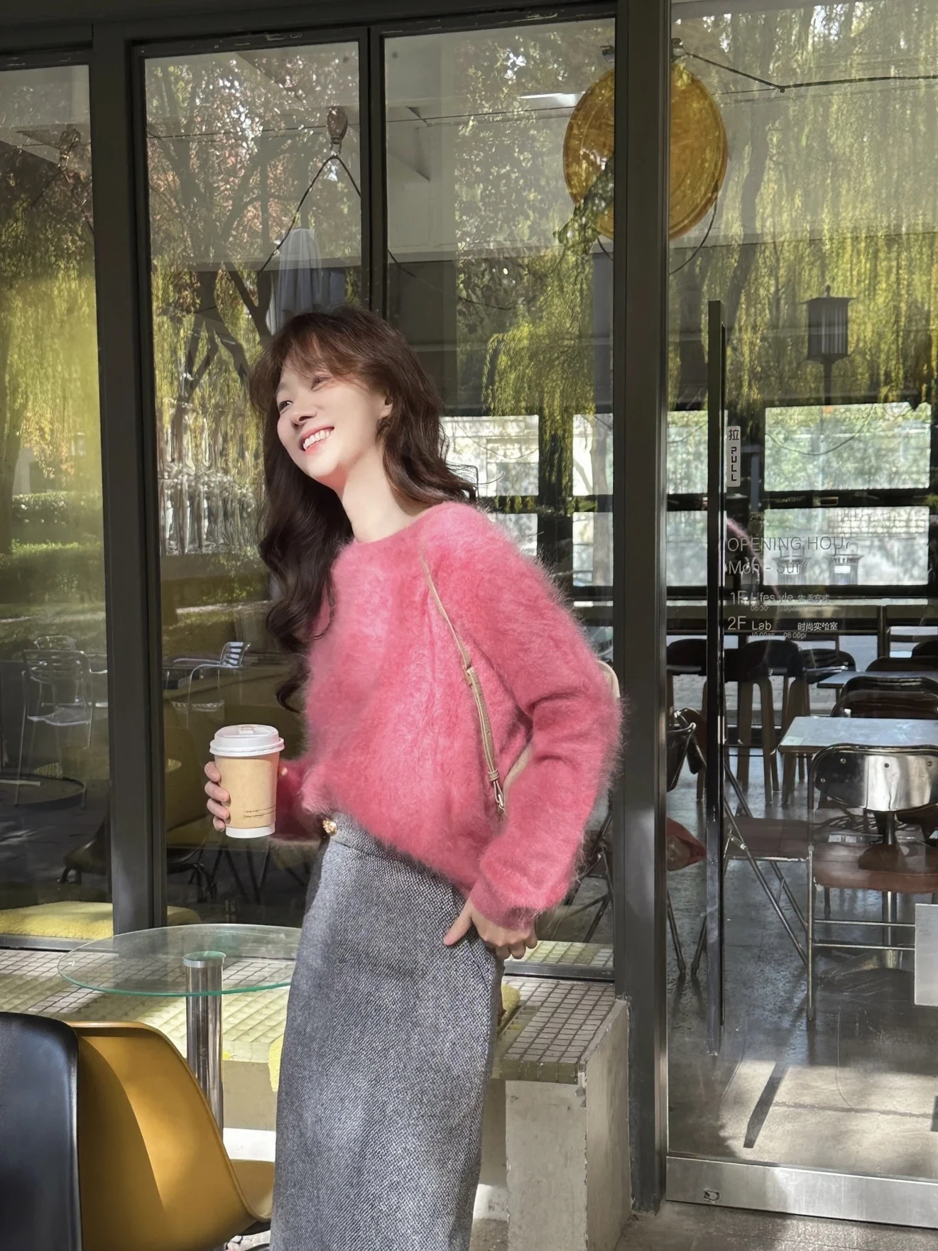 

Бесшовный свитер из чистого кашемира с начесом из 100% козьего кашемира, свободный свитер с круглым вырезом