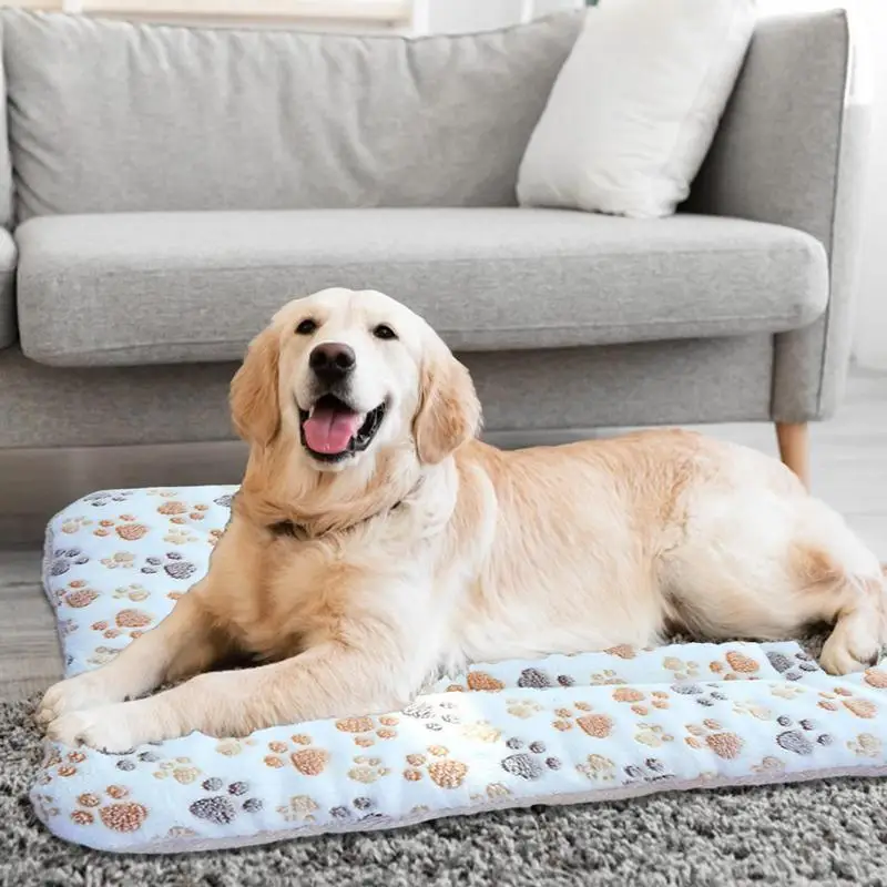 Thick Pet Bed Removable Crate Mat Dog Kennel Pad Soft Pet Beds Non-Slip Multifunctional Pet Bed Dog Nest For Indoor Outdoor Cats