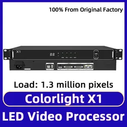 Colorlight X1 비디오 프로세서, 실내 RBG 풀 컬러 모듈, LED 디스플레이 컨트롤러, USB 포트, HDMI DVI 입력 지원