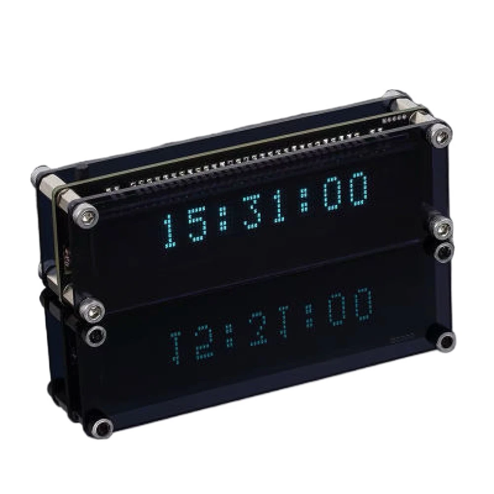 Y43A-WIFI Synchronizing VFD Clock With Vacuum Fluorescent Display, Automatic Time Calibration