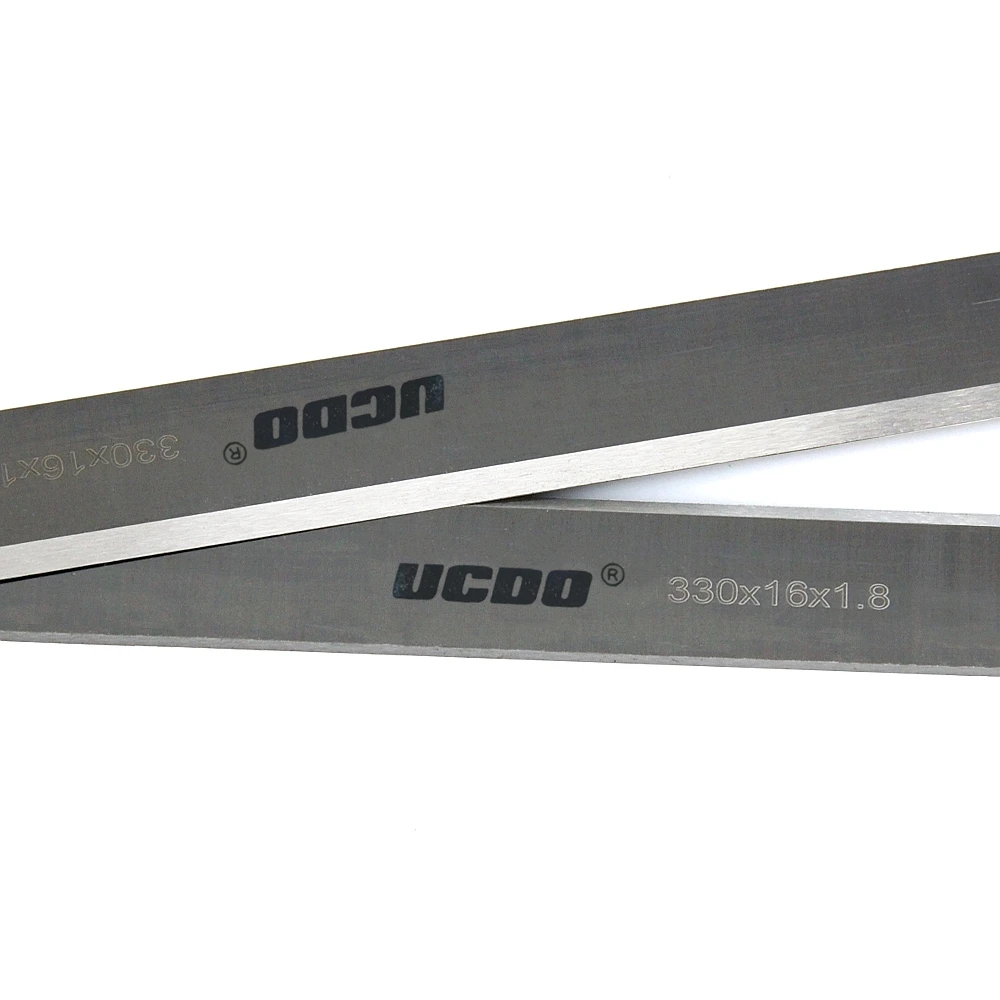 UCDO 2pcs HSS Planer Blade 330x16x1.8mm Thickness Planer Knife for VEVOR M1B-LS-3301 13\