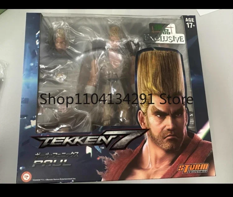 Versión Original en Stock Storm Toys Tekken 7 Paul Phoenix oro rojo edición especial regalo de cumpleaños juguete figura de acción coleccionable