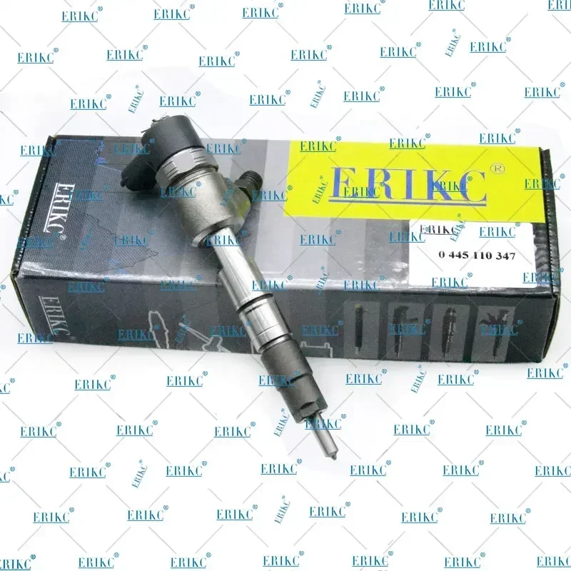 ERIKC 0445110347 Diesel Common Rail Spare Parts Injector Assy, Common Rail Automation Complete Injector 0445 110 347