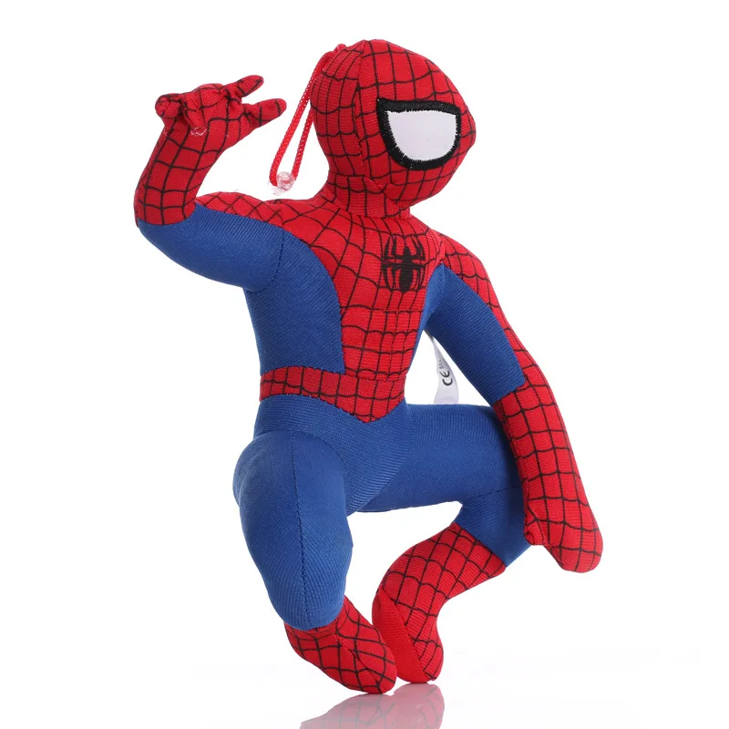 22cm Avengers Spider-Man Plush Doll Marvel Plush Doll Children Adult Toys Spider-Man pendant