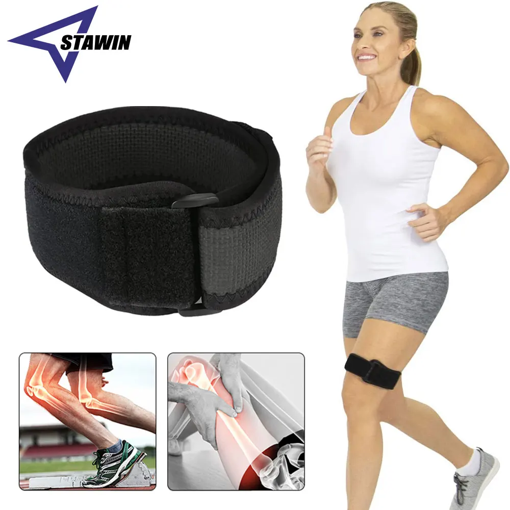 IT Band Strap, Adjustable Iliotibial Band,Knee, Thigh, Hip & ITB Syndrome Support,Compression Stabilizer for Patellar Tendonitis