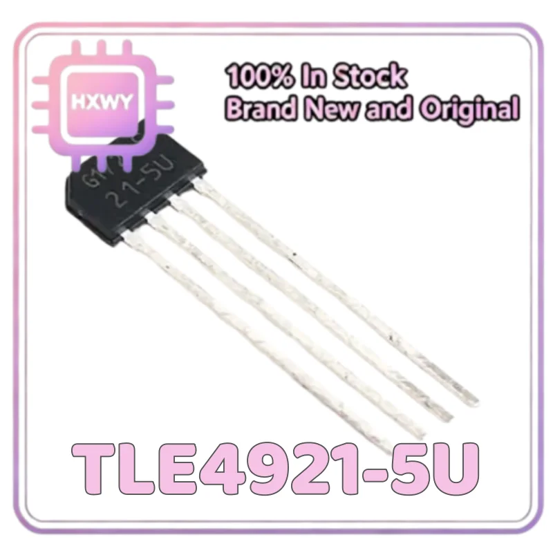 (10/50 pieces) TLE4921-5U Silkscreen 21-5U Package PG-SSO-4 Automotive Gear Hall Sensor Brand New Original