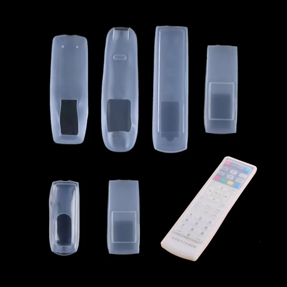 

1Pcs Dust Protect Protective Storage Bag Portable Silicone Air Condition Control Case TV Remote Control Cover