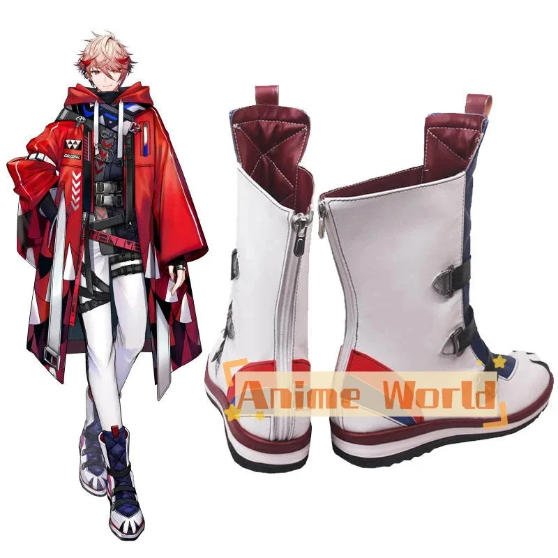 가상 YouTuber VOLTACTION Seraph Dazzlegarden 코스프레 신발 할로윈 카니발 부츠 맞춤 제작