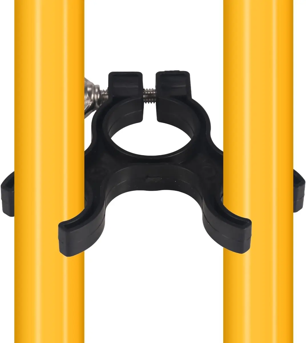 Aluminum Bipod With Thumb Screw Head For GPS Rover Pole Or Prism Pole Of Total Station Surveying Equipment