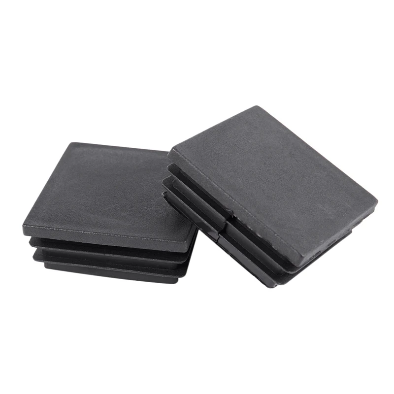 As tomadas cegas plásticas da extremidade quadrada, tubulação introduzem, tampão, 50mm x 50mm, 48 PCes