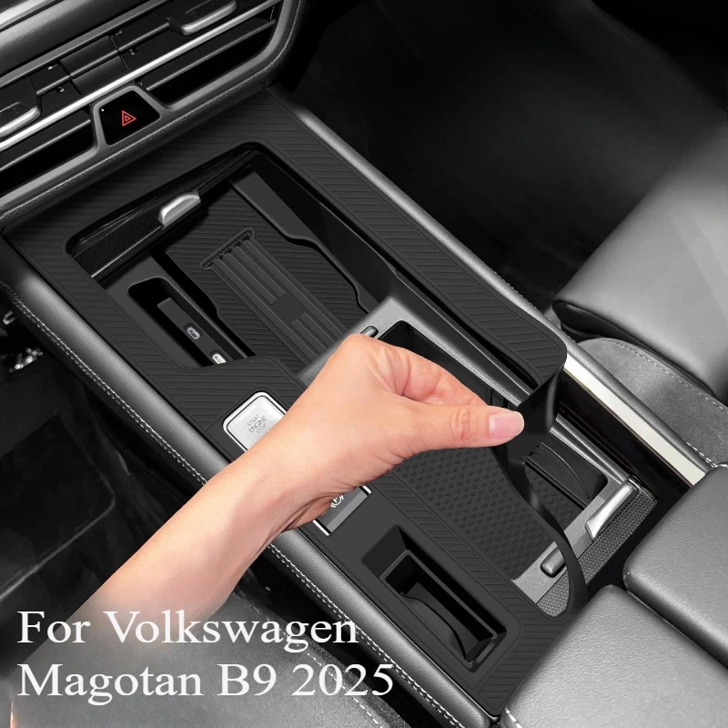 

Силиконовый чехол для центральной консоли Volkswagen Magotan B9 2025, противоскользящий коврик для панели переключения передач, защитная накладка на приборную панель