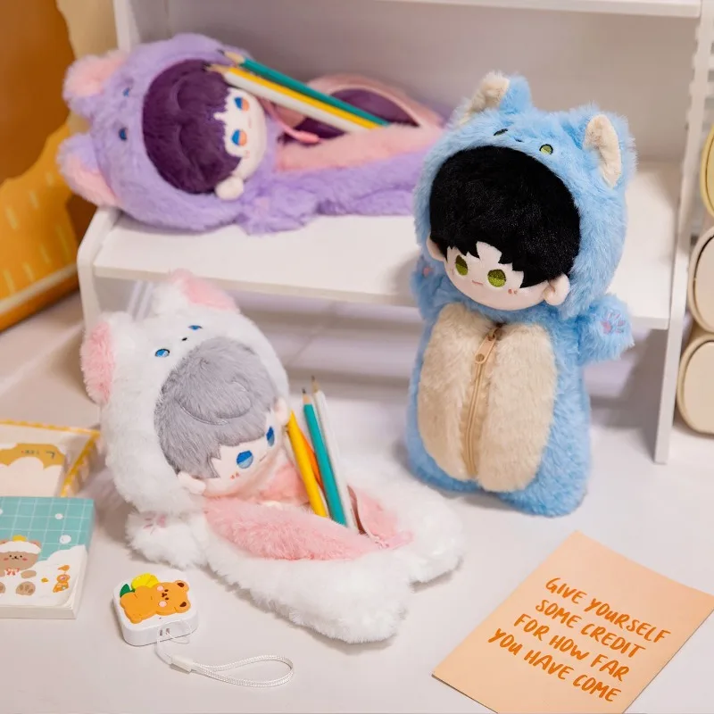 

Presale 10 Days Game Anime Love and Deepspace 2025 Cos Xavier Zayne Cable Sylus Rafayel Plush Cute Pencil Case Birthday Present