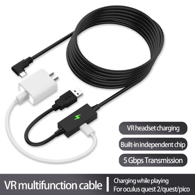 Link 16ft VR Headset Cable for Quest 2/PICO4/Neo3/ Quest Pro Drop Shipping