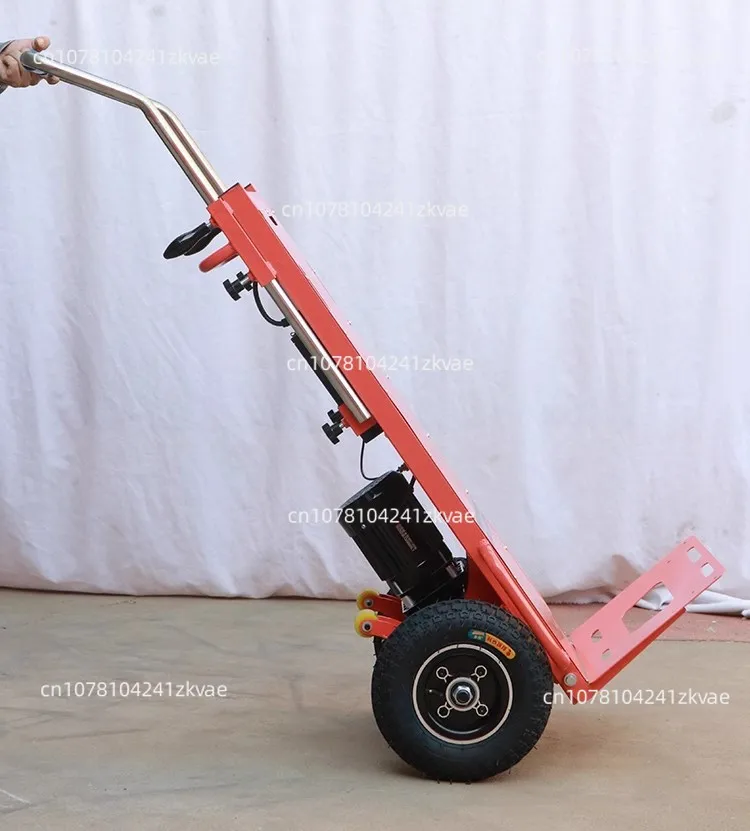 Electric climbing machine for climbing up and down stairs, a divine tool for carrying and transporting heavy objects on vehicles