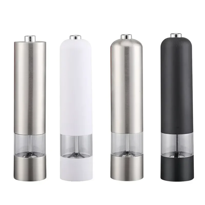 Kitchen Wholesale Battery Plastic Salt Pepper Mill Electric and Grinder pepper powder mill