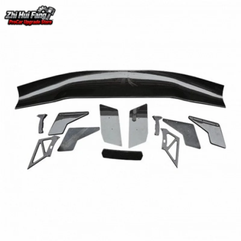 

Suitable for Ford Mustang S650 Carbon Fiber APR Style Large Fixed Wind Spoiler