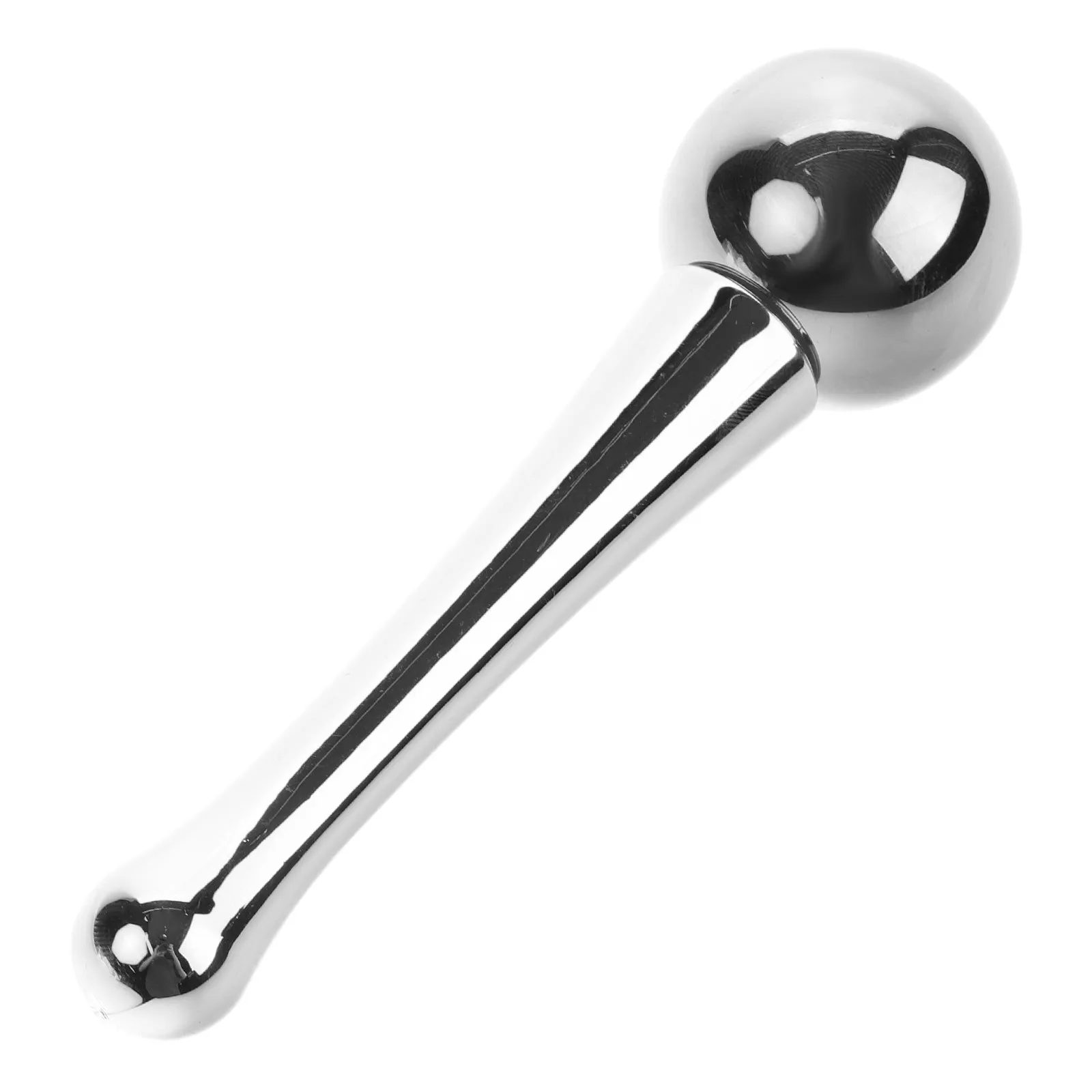 Rolo Facial de Gelo em Aço Inoxidável, Massageador Facial Rotativo em Formato de Globo, Ferramenta de Resfriamento para Cuidados com a Pele do Rosto e Olhos, Reduz Inchaço