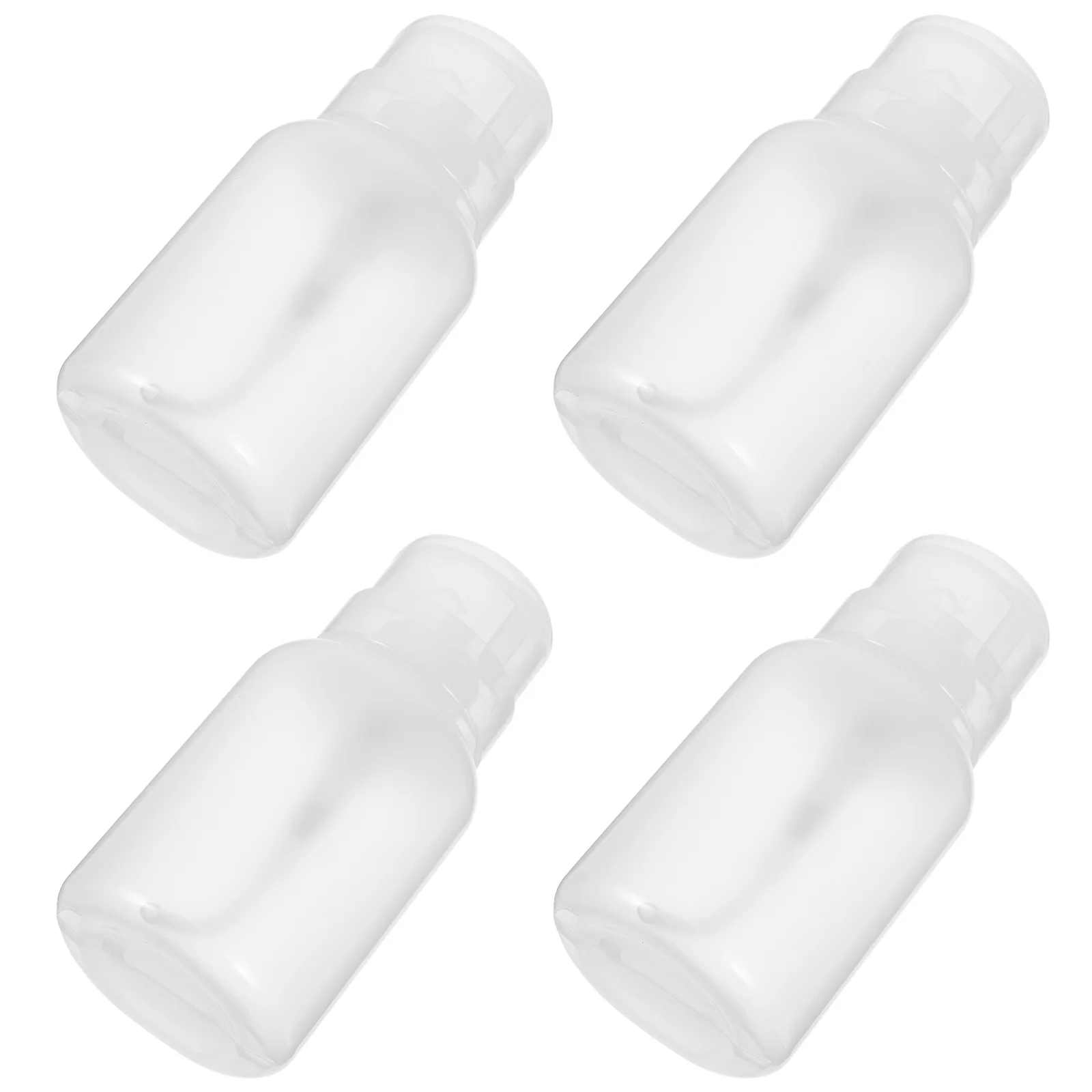 4 szt. butelek z pompką wielokrotnego użytku 250 ml, łatwe w użyciu, do płynów, do domu, hotelu, łazienki, butelki z pompką, pojemnik na płyn do zmywania lakieru do paznokci