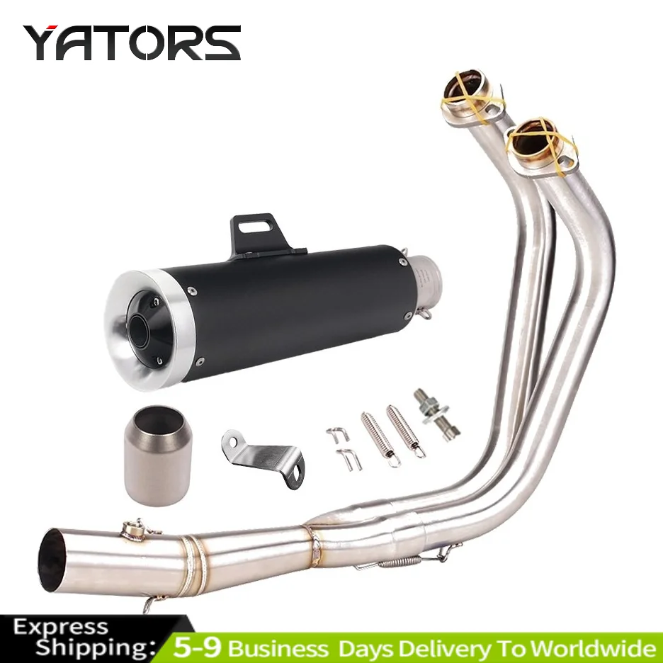 

YZF R7 2021-2025 for Yamaha MT-07 Whole System Exhaust Header Pipe Muffler Tips Exhaust Systems Exhausts Pipes