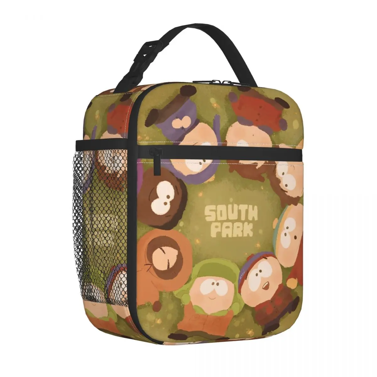 Souths Thermal Insulated Parked Lunch Bags for Work Portable Food Bag Cooler Thermal Lunch Box