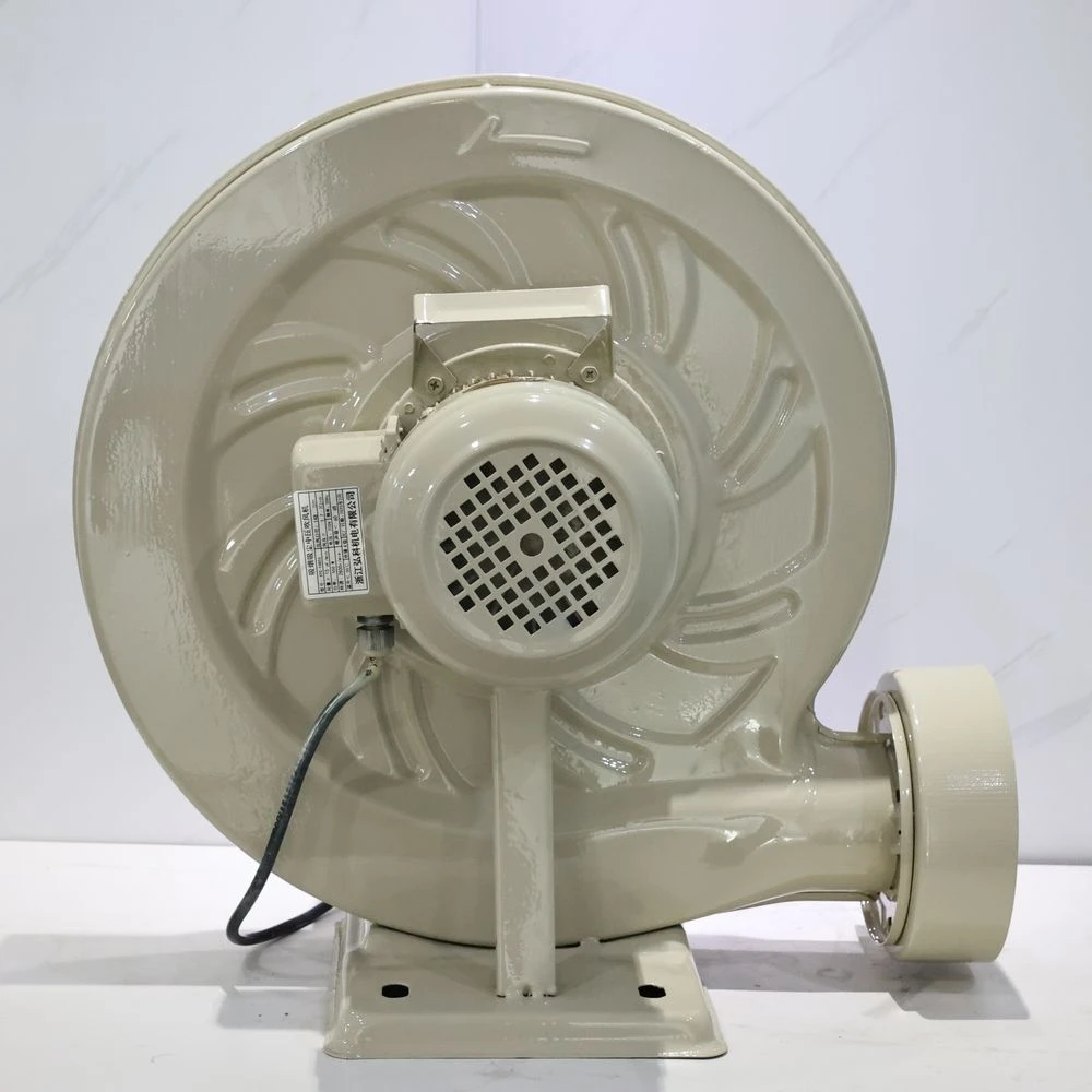 مروحة الضغط المتوسطة 220 فولت منفاخ الطرد المركزي منخفضة الضوضاء المطبخ النجارة نحت عالية الطاقة مروحة العادم 550 واط #4