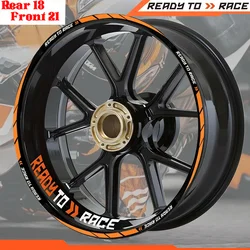 KTM Adventure Reflective Wheel Sticker, Acessórios de Motocicleta, Super R, S, 250, 390, 690, 790, 890, 950, 990, 1050, 1090, 1190, 1290, 2023