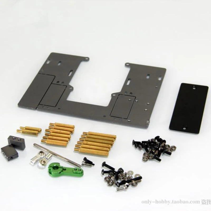 Metal Front Second Floor Panel Driving Floor for 1/14 Tamiya RC Truck Trailer Tipper Scania 770S R620 3363 Actros Volvo MAN Part