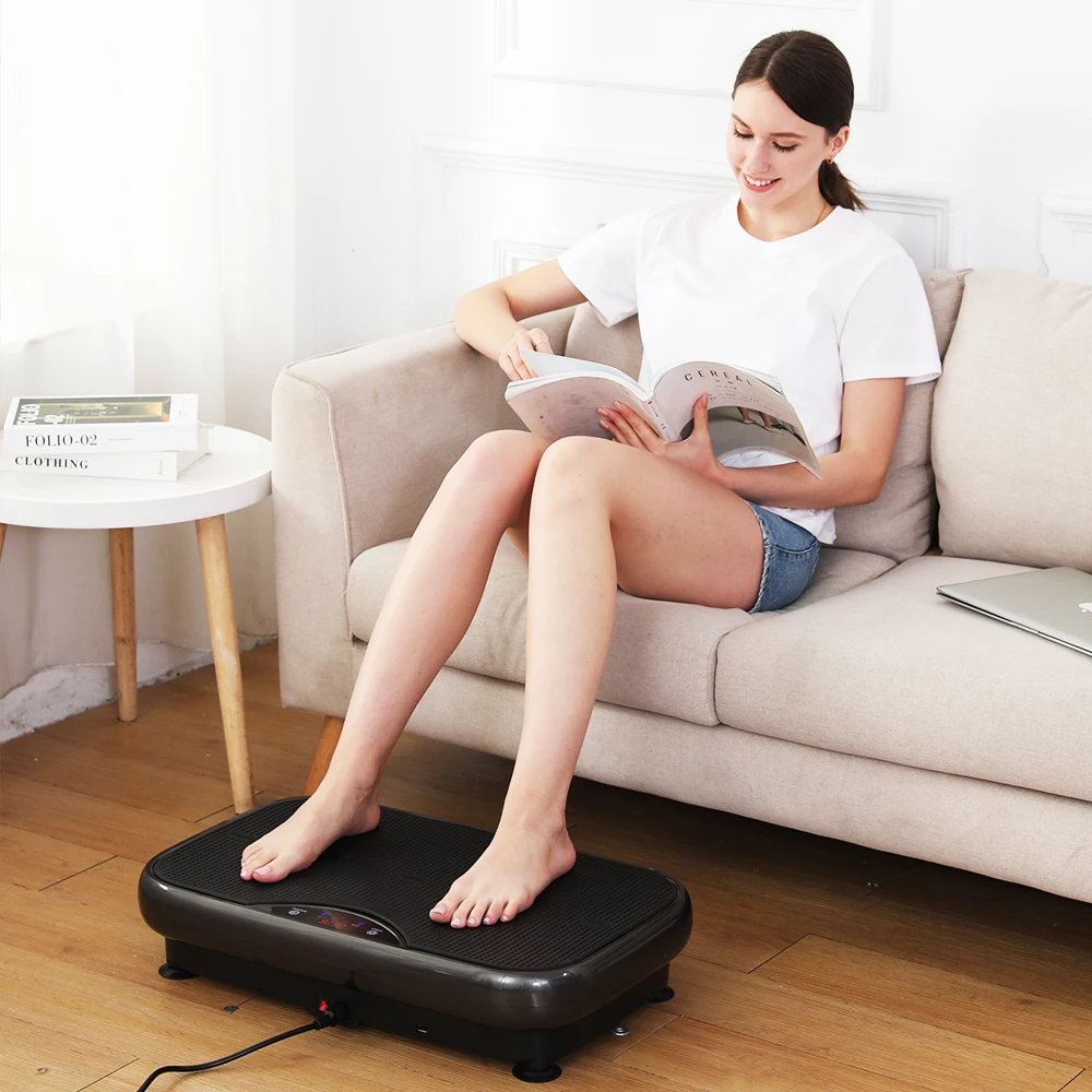 

Whole Body Vibration Machine Body Slimmer Plate Vibration Crazy Fit Massage Exercise Machine