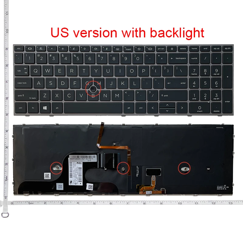 US NEW Backlit Laptop Keyboard For HP Zbook Fury 15 G7 G8 C13C-5 Zbook Fury 17 G7 G8