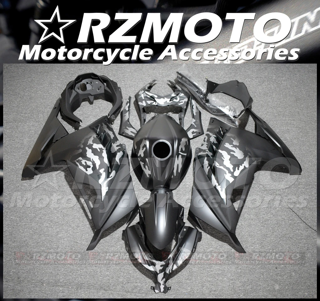 RZMOTO NEW Plastic Injection Cowl Panel Cover Bodywork Fairing Kits For Kawasaki NINJA 250 300 13 14 15 16 17 18 #3232113