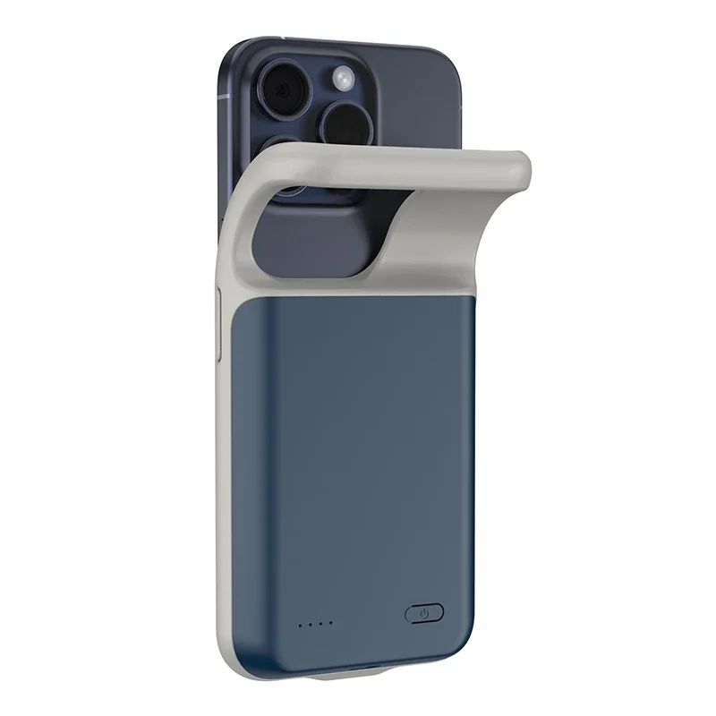 حافظة بطارية لهاتف آيفون 17 16 15 14 13 12 11 Pro Max 13 Mini X XS Max XR 6 7 8 SE 2 شاحن بنك الطاقة المحمول غطاء هاتف #6