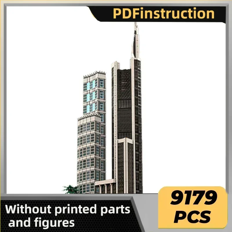 Christmas Toys DIY Sets Assembl Moc Building Bricks Street View Model Ocean Tower And AVN Tower Technology Modular Blocks Gifts