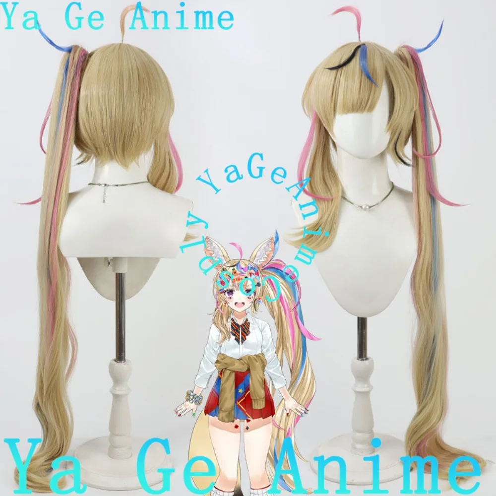 

Синтетический термостойкий парик для косплея Ookami Mio (Hololive, 5-е поколение VTuber), для аниме, игр, Хэллоуина, карнавала, вечеринок