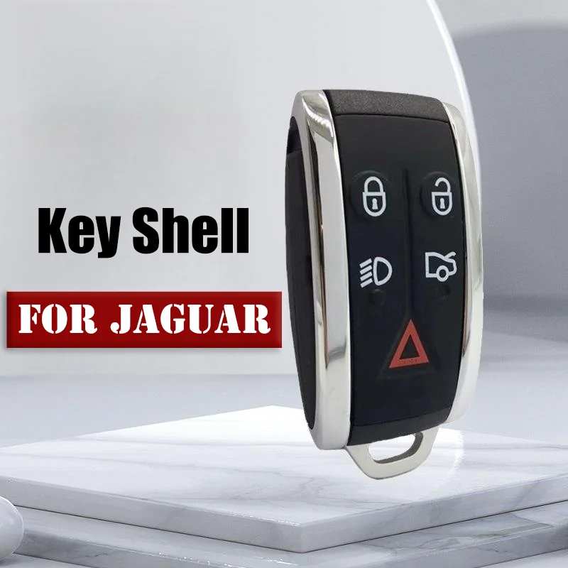 1 Uds. Cubierta de carcasa de llave de coche de repuesto para Jaguar XJ XJ8 XJR XF XK XKR XF XFR tipo S X Super V8 Vanden Plas