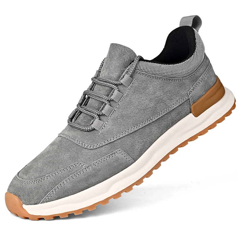 

Men Outdoor Leisure Sports Casual Shoes Thick Cushion Sole Breathable Anti Slip Wear Resistant Daily Street Sneakers