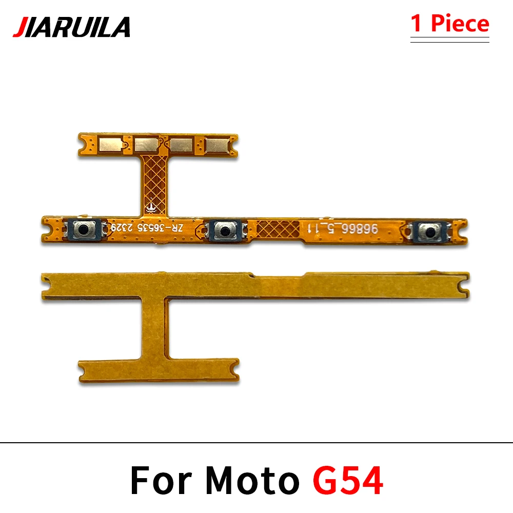 50Pcs，NEW Power Switch On/Off Button Volume Key Button Flex Cable For Moto G22 G32 G40 Fusion G42 G54 G82 G84 G34 5G G24 G04 G14