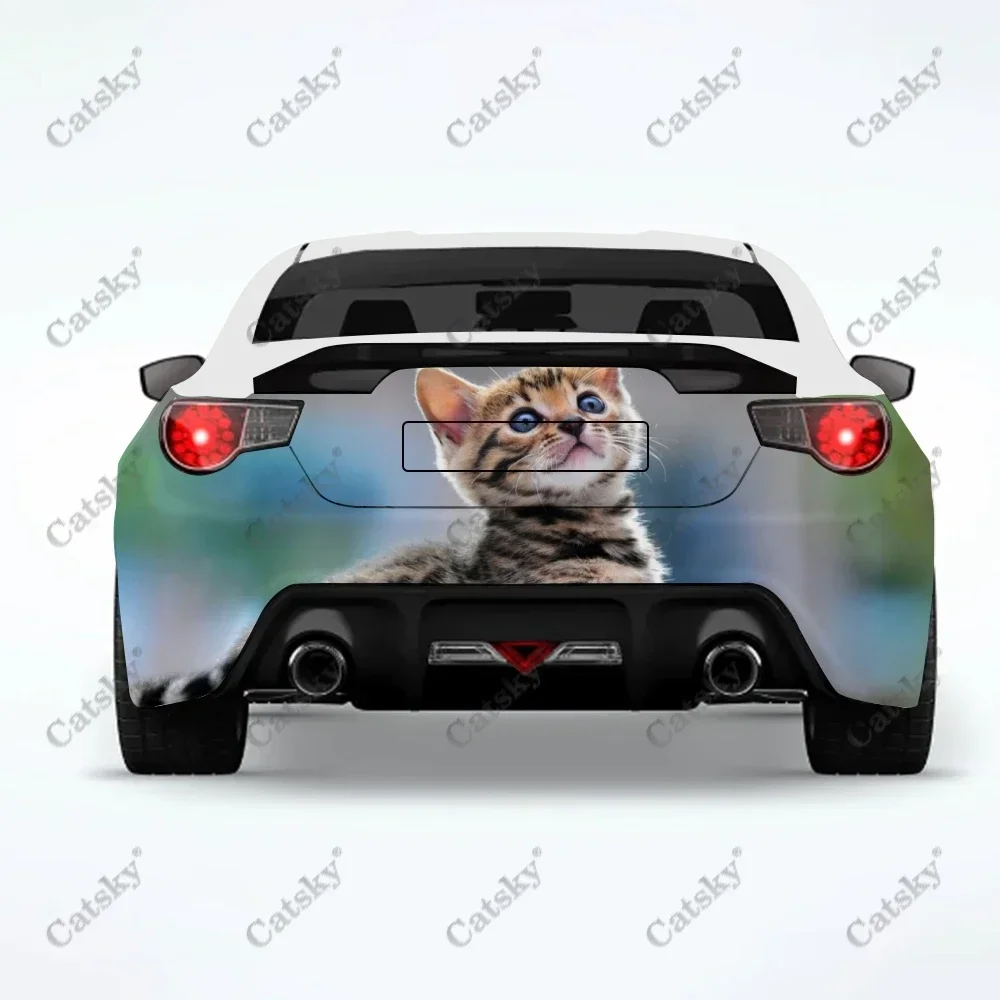 

Bengal Cat Car stickers truck tail modified custom suitable for SUV car truck packaging stickers decals